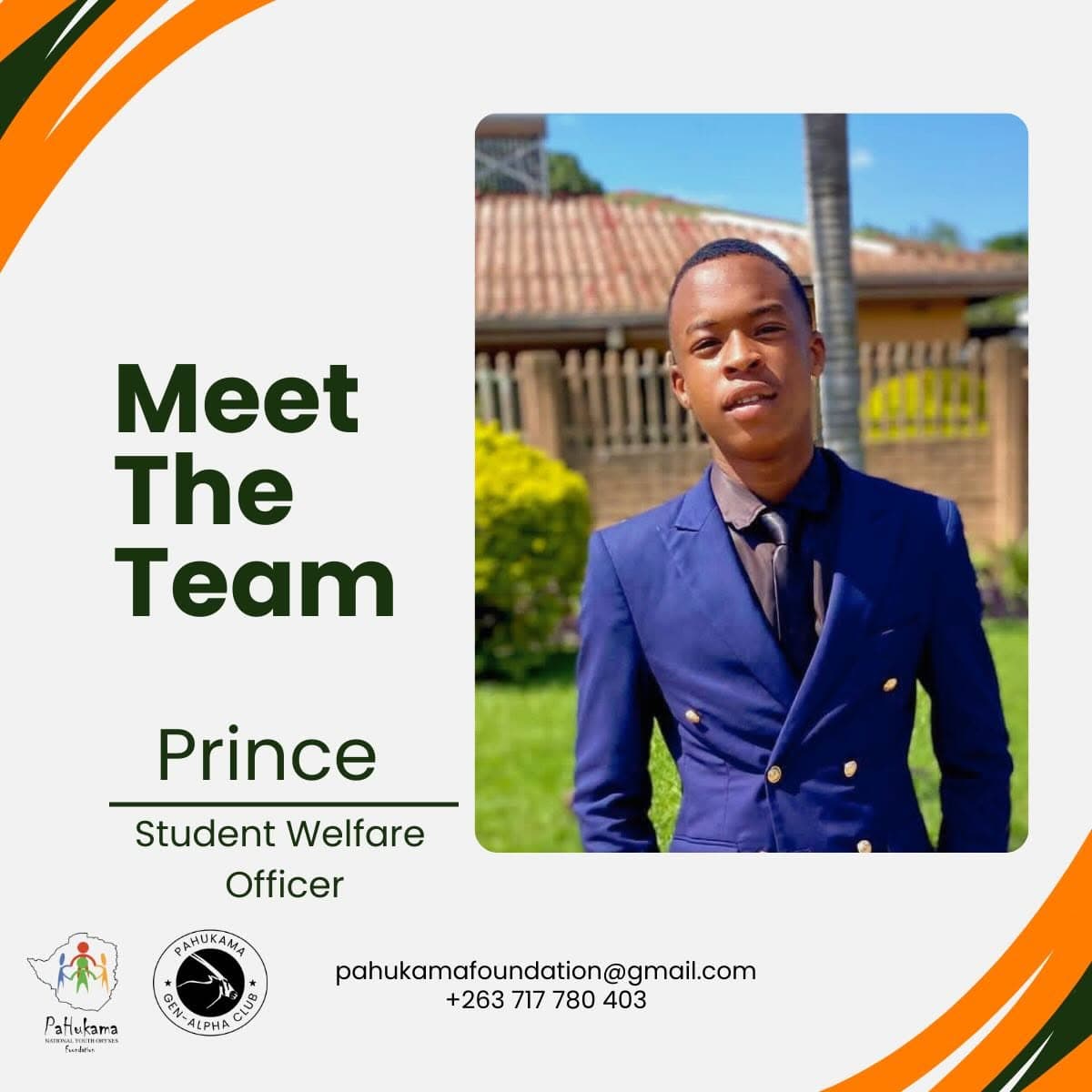 Prince - Student Welfare Officer